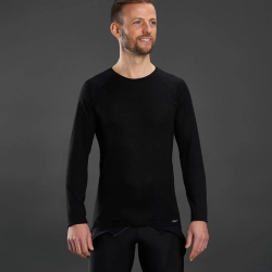 Preview: GripGrab Merino Blend Thermal Long Sleeve Base Layer black