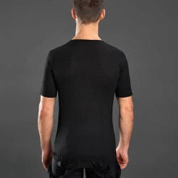 Preview: GripGrab Merino Blend Thermal Short Sleeve Base Layer black