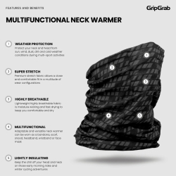 GripGrab Multifunctional Neck Warmer white