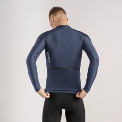 GripGrab PACR Long Sleeve Jersey navy blue