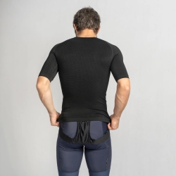 GripGrab PACR Spring-Autumn Seamless Short Sleeve Base Layer black
