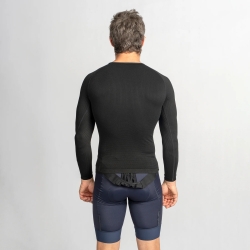 Preview: GripGrab PACR Spring-Autumn Seamless Long Sleeve Base Layer black