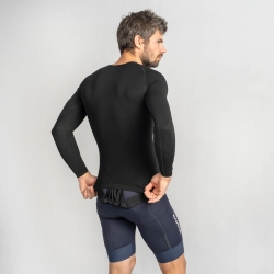 GripGrab PACR Spring-Autumn Seamless Long Sleeve Base Layer black