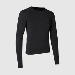 GripGrab PACR Spring-Autumn Seamless Long Sleeve Base Layer black