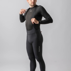 Preview: GripGrab PACR Thermal Bib Tights No Pad black