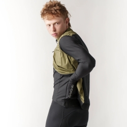 Preview: GripGrab PACR Windproof Lightweight Vest olive green