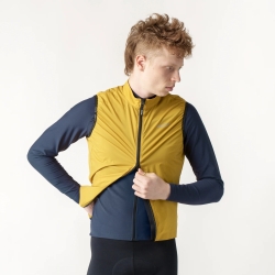 Preview: GripGrab PACR Windproof Lightweight Vest mustard yellow