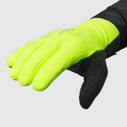 GripGrab Ride II Waterproof Winter Gloves yellow hi-vis