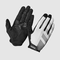 GripGrab RIDE Lite Padded Full Finger Summer Handschuhe white