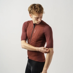 Preview: GripGrab RIDE Short Sleeve Jersey dark red