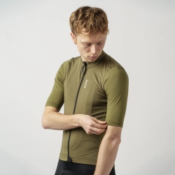 Preview: GripGrab RIDE Short Sleeve Jersey olive green