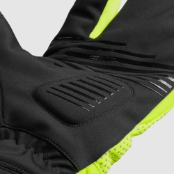 GripGrab RIDE Windproof Deep Winter Lobster Gloves yellow hi-vis