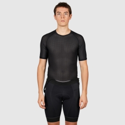 GripGrab Ultralight Mesh Short Sleeve Base Layer black