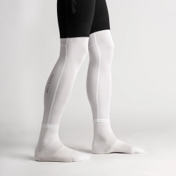 GripGrab UPF 50+ UV Protect Leg Sleeves white