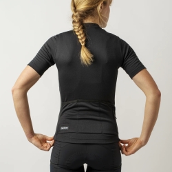 Preview: GripGrab Women's EXPLR Merinotech Short Sleeve Jersey black