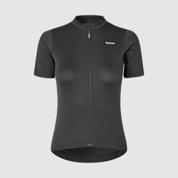 GripGrab Women's EXPLR Merinotech Short Sleeve Jersey black