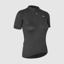 GripGrab Women's EXPLR Merinotech Short Sleeve Jersey black