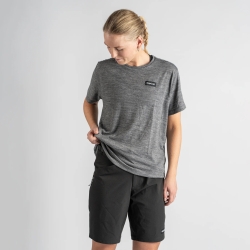 Preview: GripGrab Women's EXPLR Merinotech T-Shirt dark grey