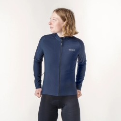 Preview: GripGrab Women's PACR Thermal Long Sleeve Jersey navy blue
