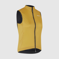 GripGrab Women's PACR Windproof Lightweight Vest mustard yellow