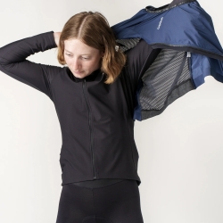 Preview: GripGrab Women's PACR Windproof Lightweight Vest navy blue