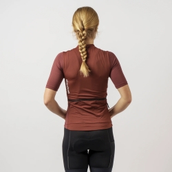 Preview: GripGrab Women's RIDE Short Sleeve Jersey dark red