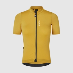 GripGrab Women's RIDE Short Sleeve Jersey mustard yellow