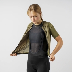 Preview: GripGrab Women's RIDE Short Sleeve Jersey olive green