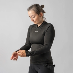 Preview: GripGrab Women's RIDE Winter Long Sleeve Base Layer black