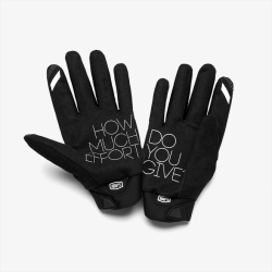 100% Brisker Youth Black/Grey Handschuhe
