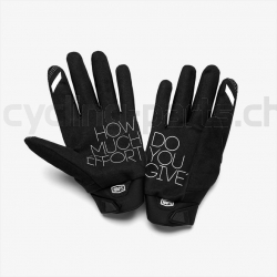 100% Brisker Youth Fluo Yellow Handschuhe