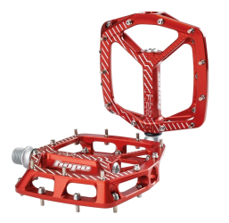 Hope F22 Flat Pedal red