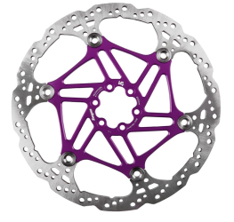 Hope Vented V4 Floating Rotor 6 Loch 220mm/3.3mm orange Bremsscheibe