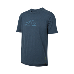 iXS Flow Tech Kids Tee marine