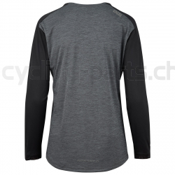 iXS Flow X Women long sleeve Jersey graphit-solid schwarz