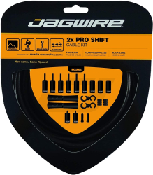 Jagwire Pro Shift stealth black Schaltzugset