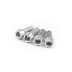 JRC Components Aluminium Flaschenhalterschrauben M5x12mm silver