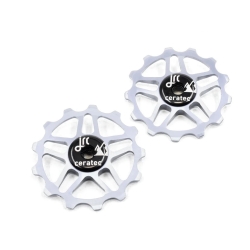 JRC Components Ceramic Shimano XTR/XT/SLX/Deore 12-fach silver Schaltwerkrädchen