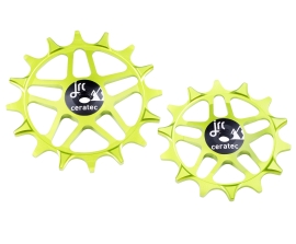 JRC Components Ceramic Sram SL/XX/X0/GX Eagle Transmission acid green Schaltwerkrädchen