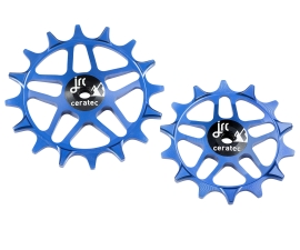 JRC Components Ceramic Sram SL/XX/X0/GX Eagle Transmission blue Schaltwerkrädchen