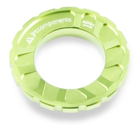 JRC Components Kizuna Bremsscheibenverschlussring Centerlock Aussenverzahnung acid green