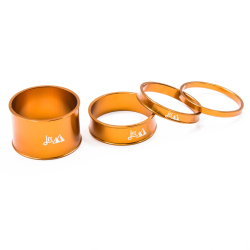 Jrc Components Lightweight 1 1/8" Spacer Set orange