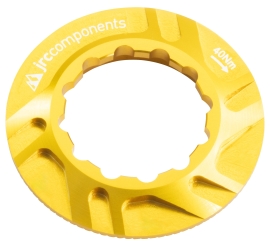 JRC Components Kizuna Bremsscheibenverschlussring Centerlock Innenverzahnung gold