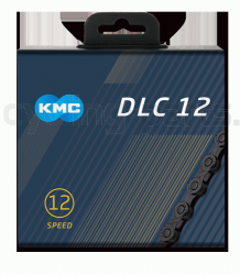 KMC DLC12 schwarz/blau Kette