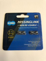 KMC MissingLink 11fach EPT Kettenschloss silber