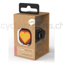 Knog Blinder Mini Love Rücklicht schwarz