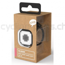 Preview: Knog Blinder Mini Square Scheinwerfer schwarz