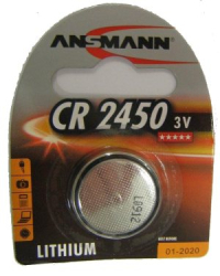 Knopfbatterie Ansmann CR2450 3V