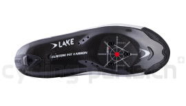 Lake CX403W Rennradschuhe weiss schwarz