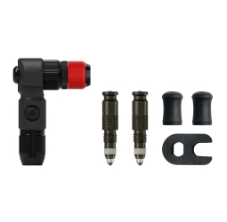 Lezyne ABS Pro Clik Chuck mit Schwalbe Clik Valve Ventilkern